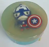 Jabón Niño Superhéroe Capitan América 107g