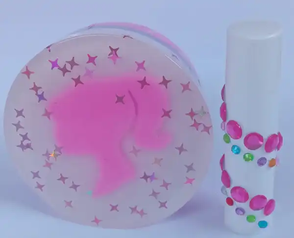 Kit Jabón Barbie, Balsamo Labial Niña 110g